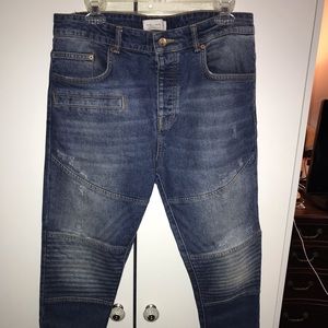 Zara denim bikers